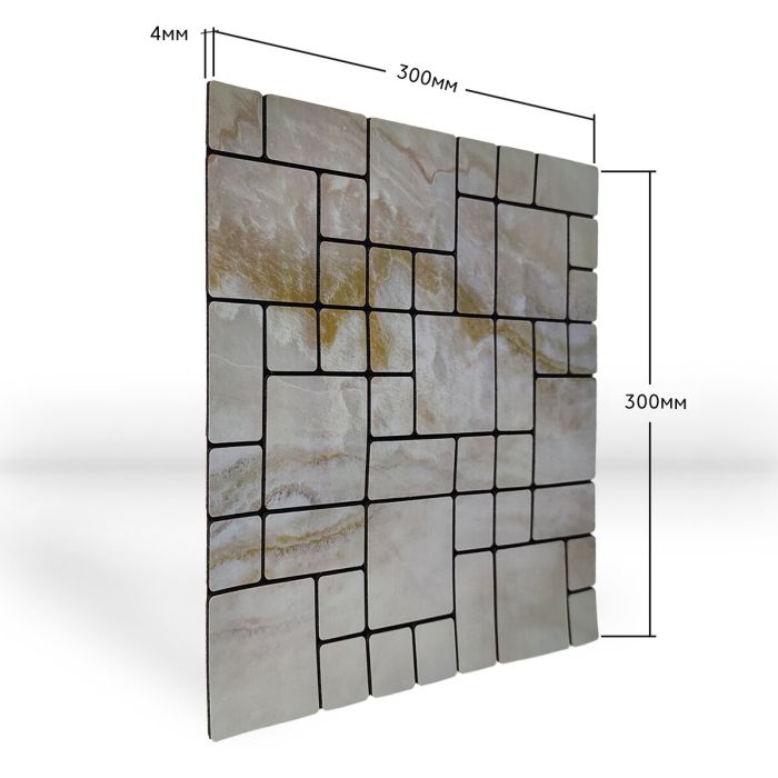 Самоклеящаяся PET мозаика 30*30CM*4MM (D) SW-00001656