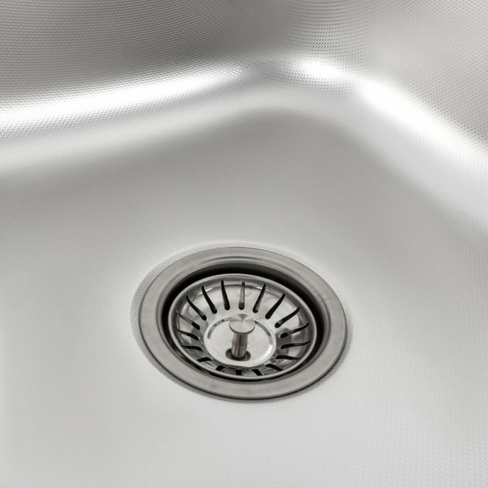 Кухонная мойка из нержавеющей стали Platinum ДЕКОР 7850 (0,8/180 мм)